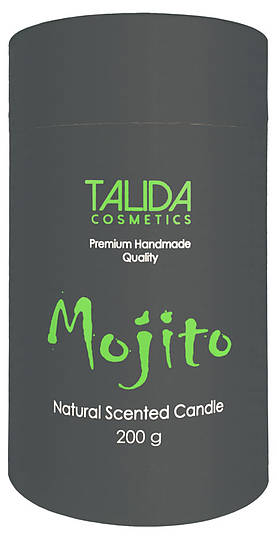 Scented candle "Cocktail", Mojito