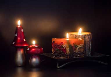 Decorative candles & accessory